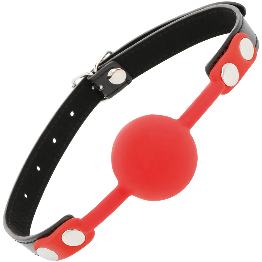 DARKNESS - RED SILICONE GAG - Amore24