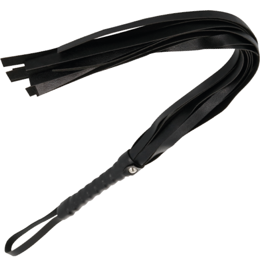 DARKNESS - BLACK BONDAGE WHIP 45 CM - Amore24