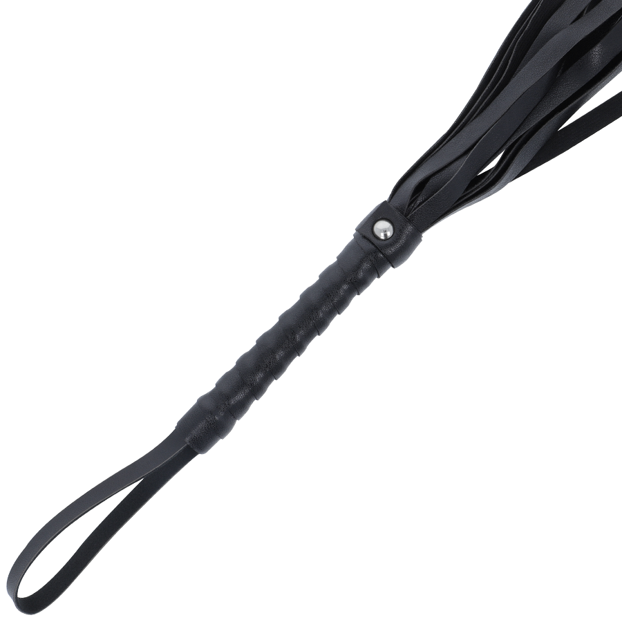 DARKNESS - BLACK BONDAGE WHIP 45 CM - Amore24
