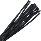 DARKNESS - BLACK BONDAGE WHIP 45 CM - Amore24