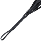 DARKNESS - BLACK BONDAGE WHIP 45 CM - Amore24