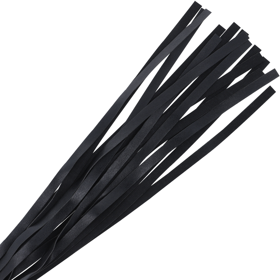 DARKNESS - BLACK BONDAGE WHIP 45 CM - Amore24