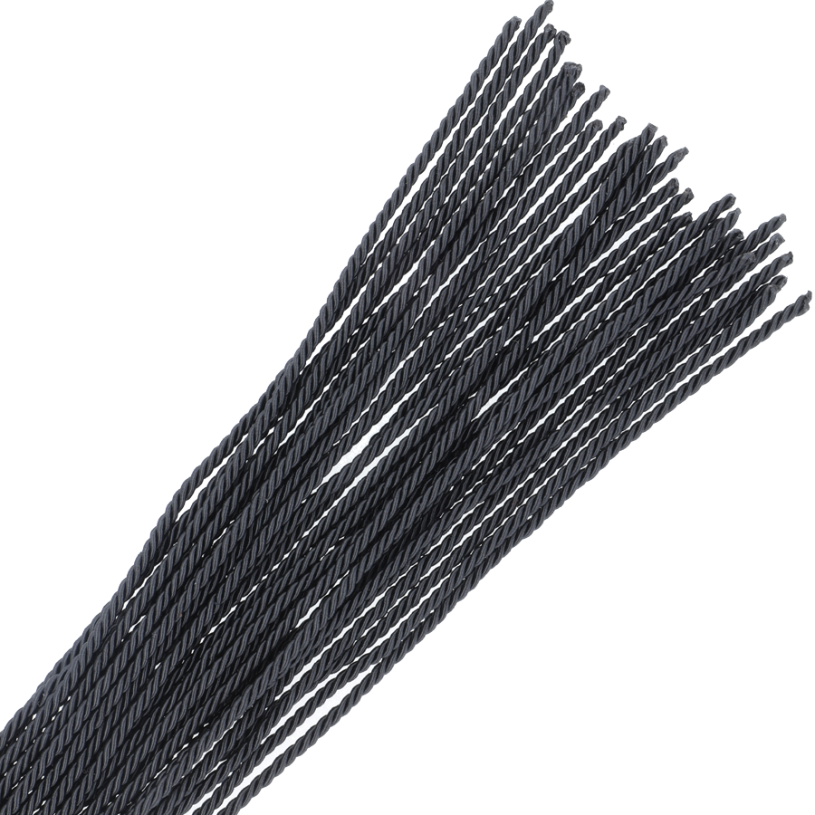 DARKNESS - BLACK BONDAGE WHIP 50CM - Amore24