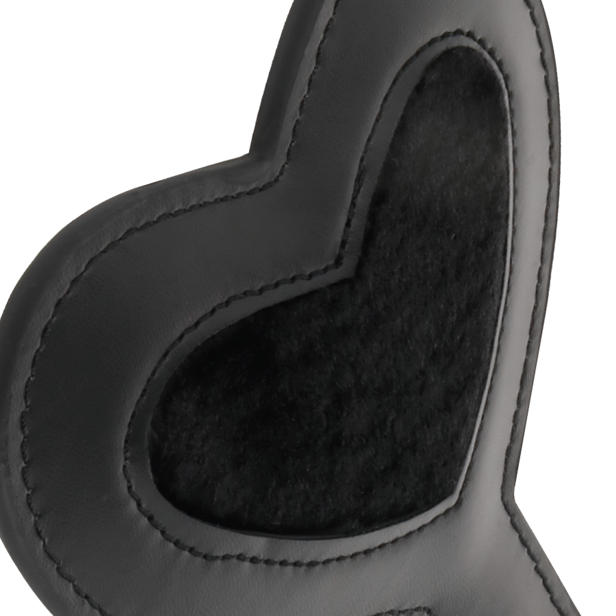 DARKNESS - BLACK FETISH LOVE VELOR PADDLE - Amore24