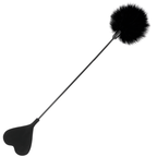 DARKNESS - BLACK LOVE FEATHER WHIP 40 CM - Amore24