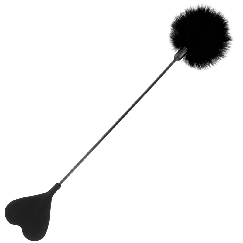 DARKNESS - BLACK LOVE FEATHER WHIP 40 CM - Amore24