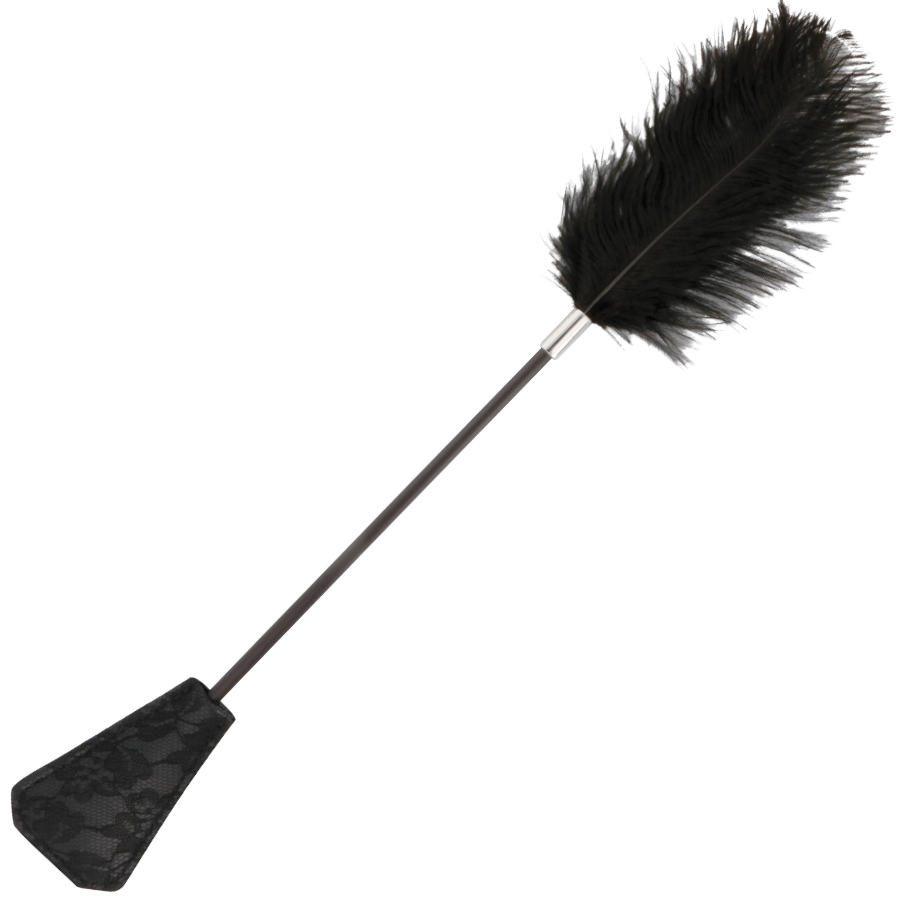 DARKNESS - BLACK LOVE FEATHER WHIP 56 CM - Amore24