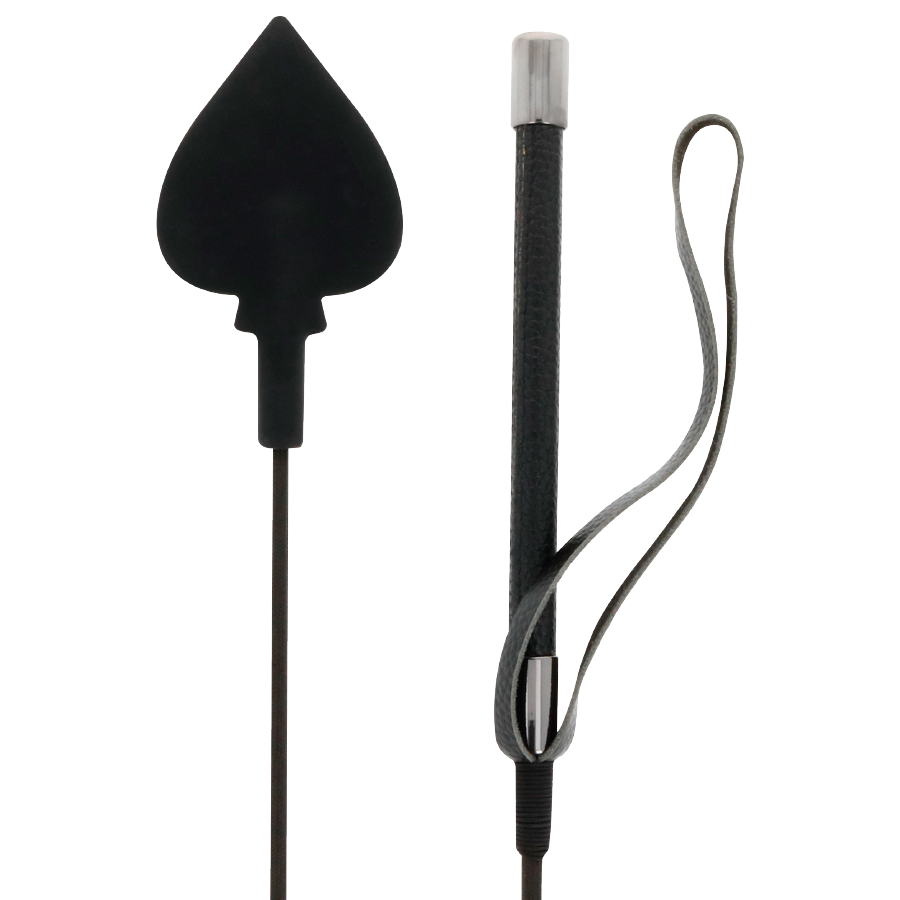 DARKNESS - BLACK SILICONE WHIP 60CM - Amore24