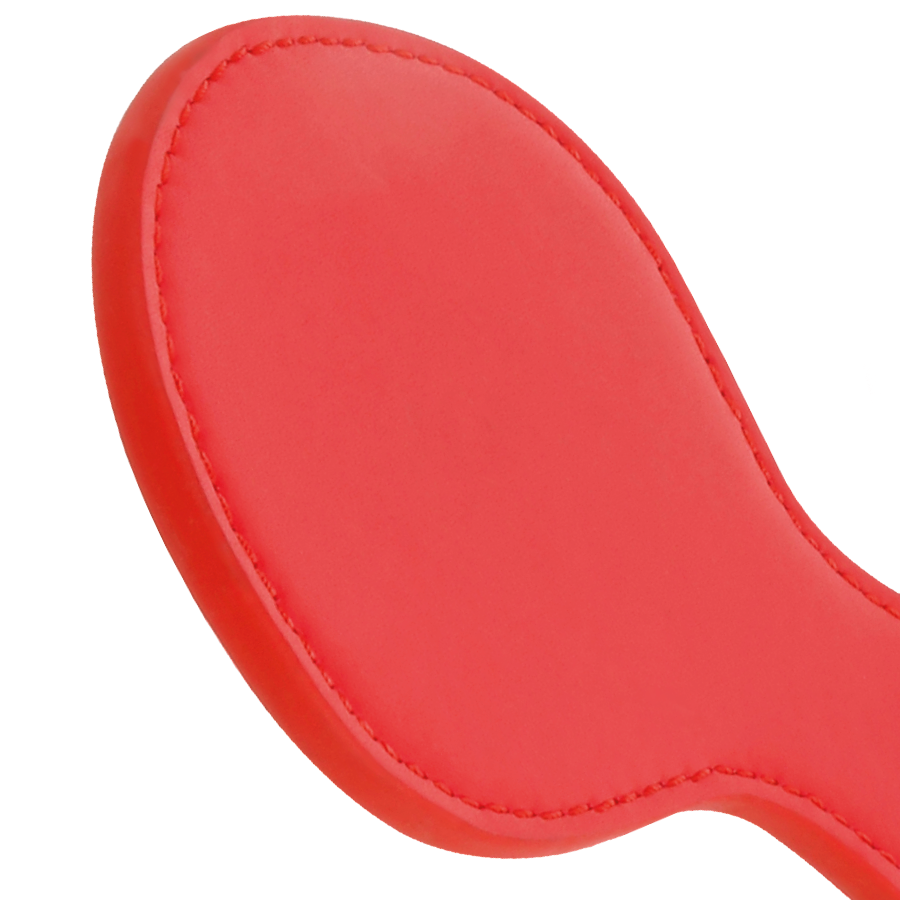 DARKNESS - RED ROUNDED FETISH PADDLE - Amore24