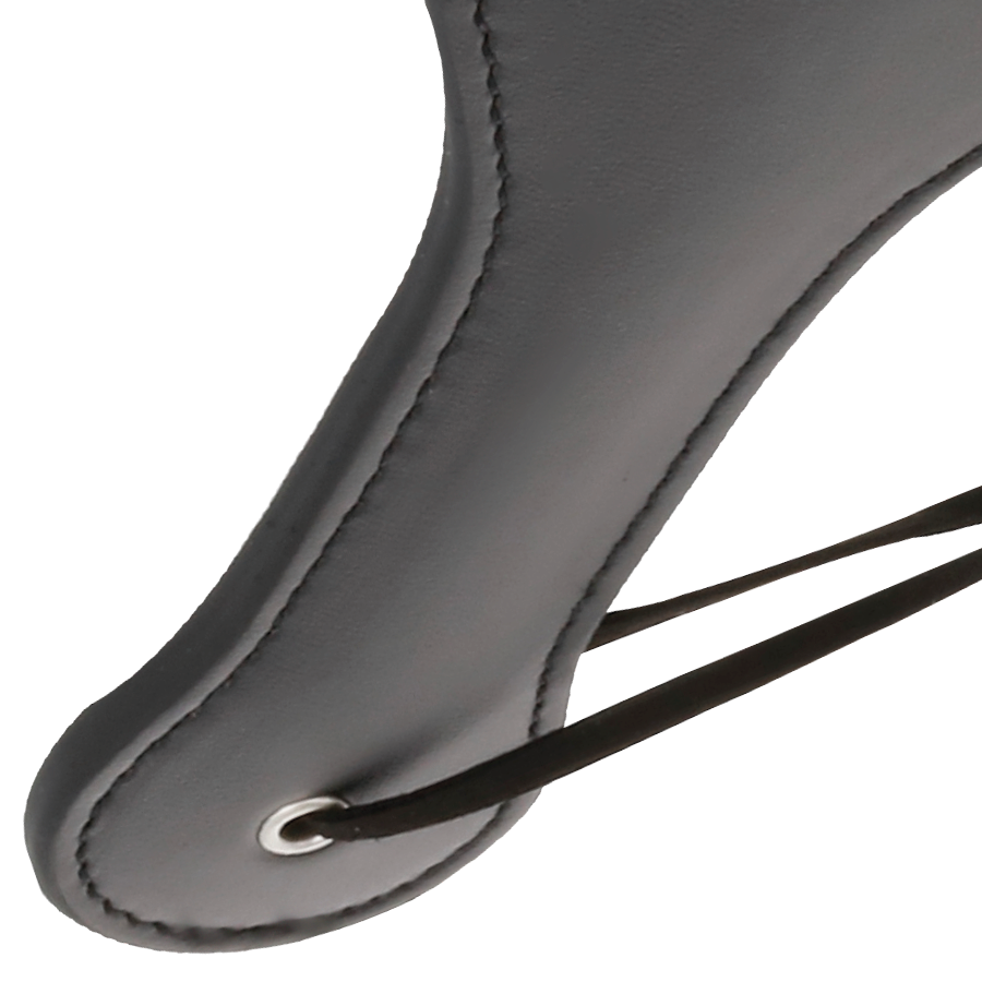 DARKNESS - ROUNDED BLACK FETISH PADDLE - Amore24