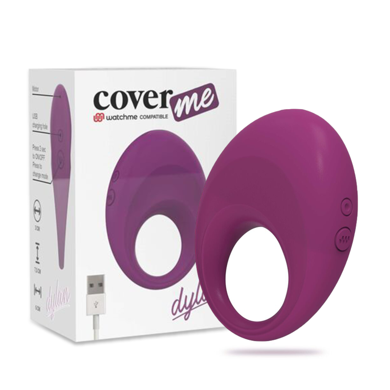 COVERME - DYLAN RECHARGEABLE RING COMPATIBLE WITH WATCHME WIRELESS TECHNOLOGY - Amore24
