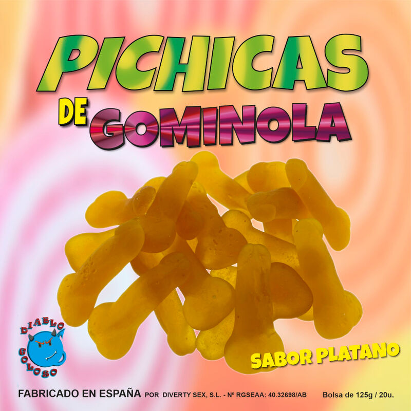 DIABLO GOLOSO - BANANA GUMMY SLICES - Amore24