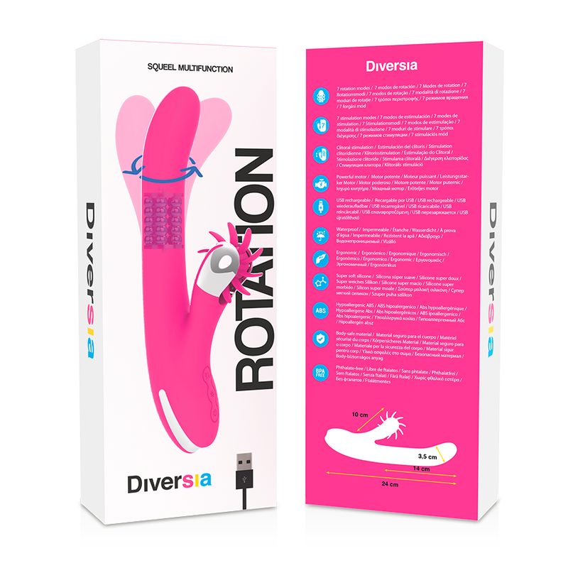 DIVERSIA - BUNNY ROTATION 24 CM - Amore24