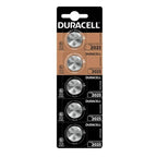 DURACELL - BUTTON BATTERY LITIO CR2025 3V 5 UNIT - Amore24