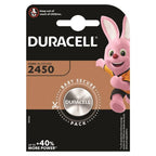 DURACELL - BUTTON BATTERY LITIO CR2450 3V 1 UNIT - Amore24