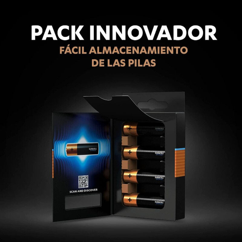 DURACELL - OPTIMUM 200 ALKALINE BATTERY AA LR6 4 UNIT - Amore24
