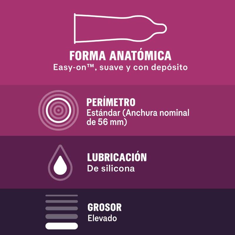DUREX - CONDOMS LATEX FREE 12 UNITS - Amore24