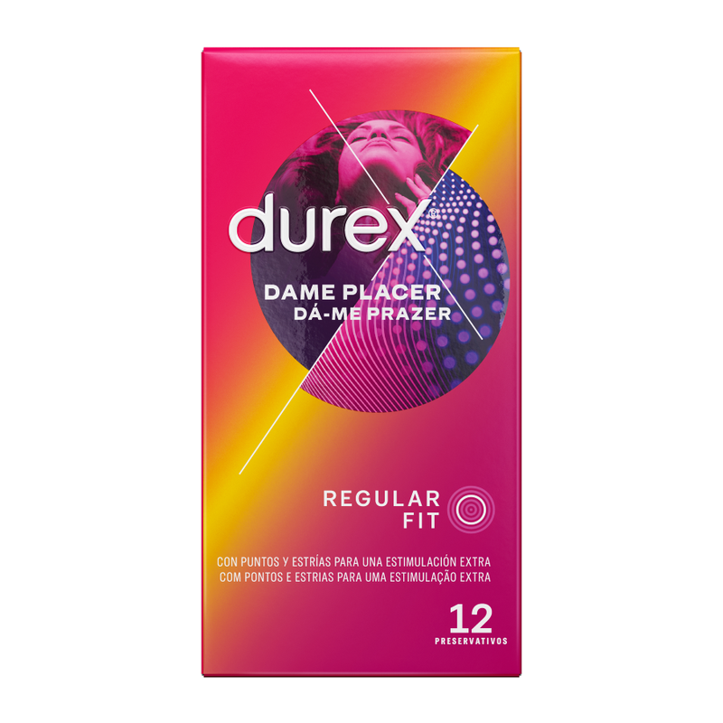 DUREX - DAME PLACER 12 UNITS - Amore24
