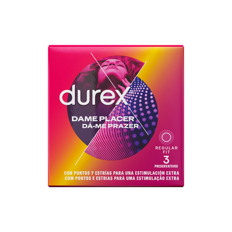 DUREX - DAME PLACER 3 UNITS - Amore24