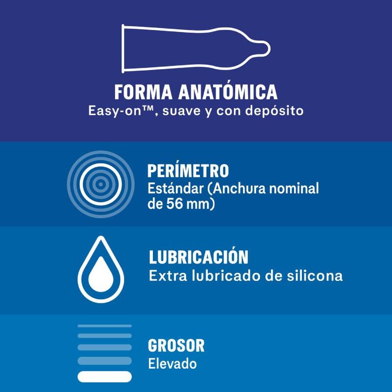 DUREX - EXTRA SEGURO 12 UNITS - Amore24