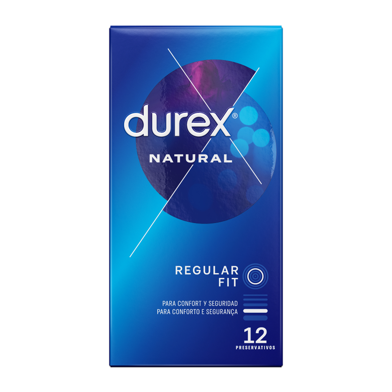 DUREX - NATURAL PLUS 12 UNITS - Amore24