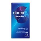 DUREX - NATURAL PLUS 12 UNITS - Amore24