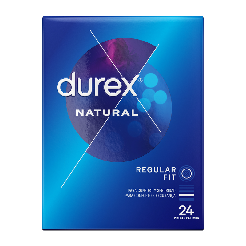DUREX - NATURAL PLUS 24 UNITS - Amore24