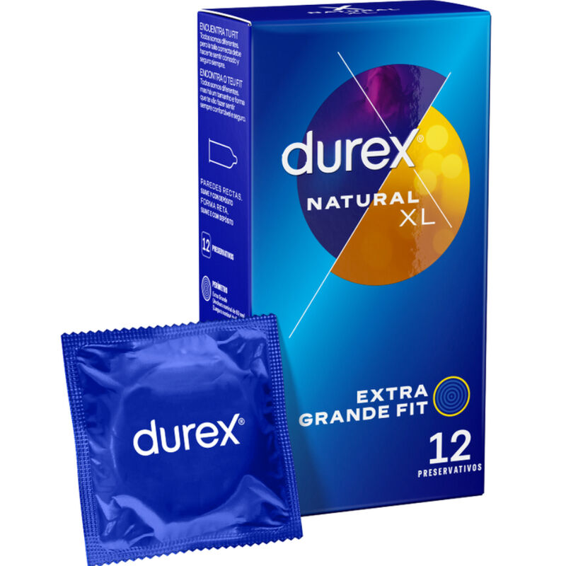 DUREX - NATURAL XL 12 UNITS - Amore24