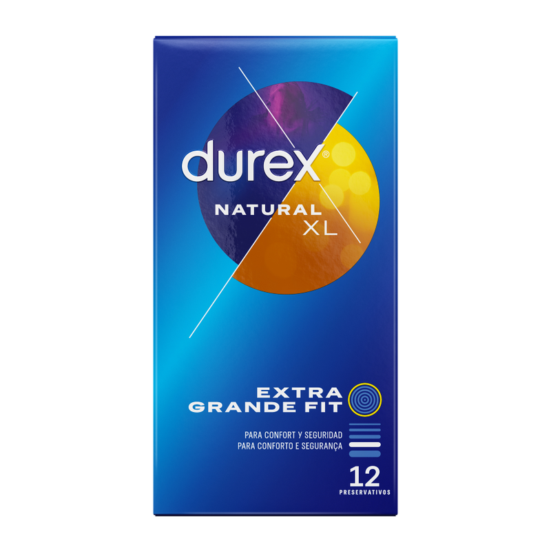 DUREX - NATURAL XL 12 UNITS - Amore24
