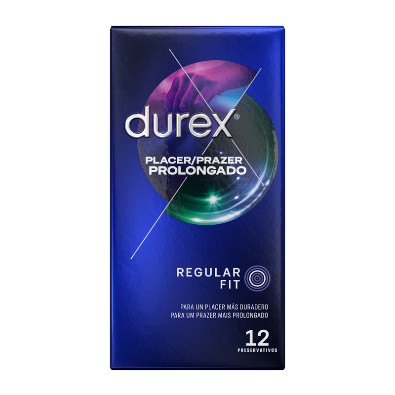 DUREX - PLEASURE PROLONGED DELAYED 12 UNITS - Amore24