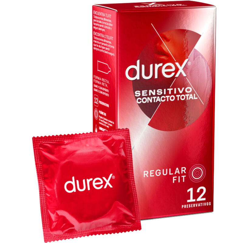 DUREX - SENSITIVE CONTACT TOTAL 12 UNITS - Amore24