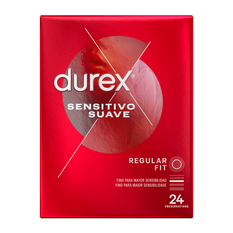DUREX - SOFT AND SENSITIVE 24 UNITS - Amore24