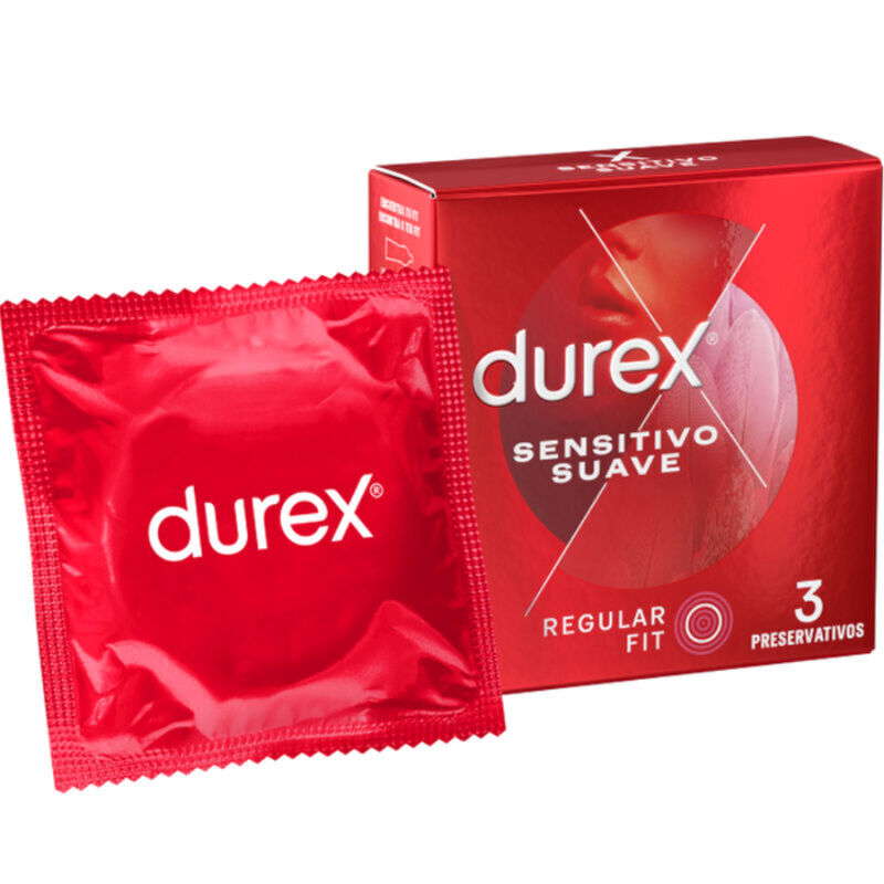 DUREX - SOFT AND SENSITIVE 3 UNITS - Amore24