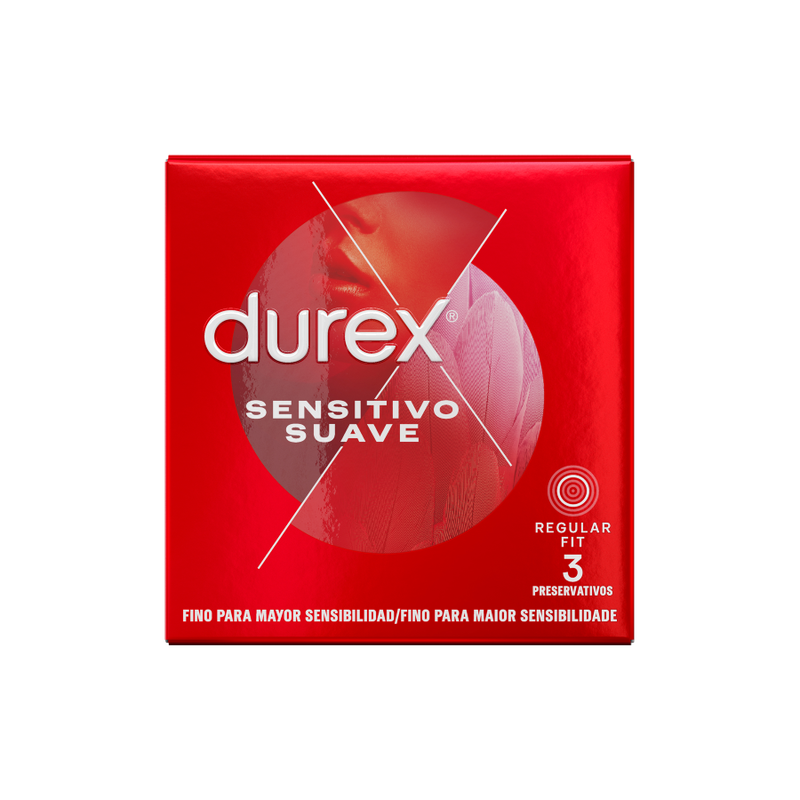 DUREX - SOFT AND SENSITIVE 3 UNITS - Amore24
