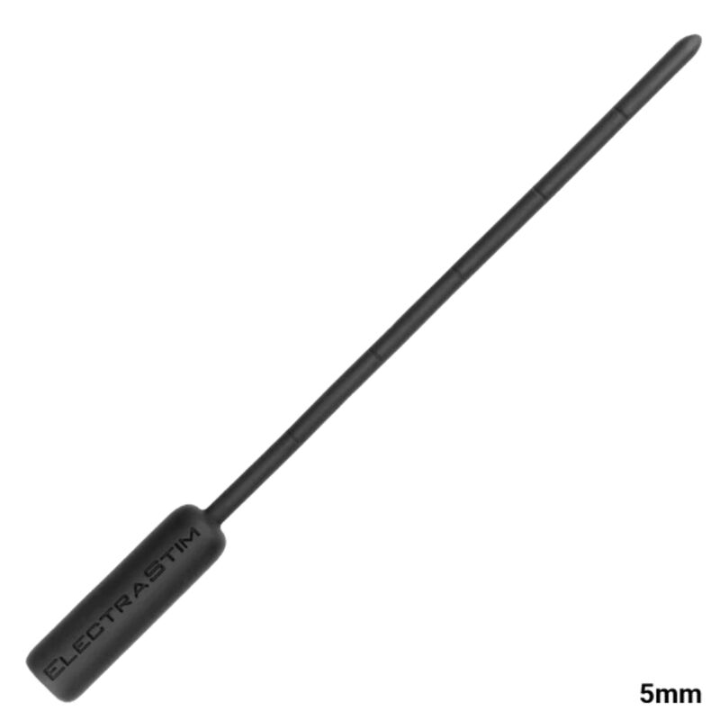ELECTRASTIM - FLEXIBLE SILICONE ELECTRO-SEX URETHAL SOUND 5 MM - Amore24