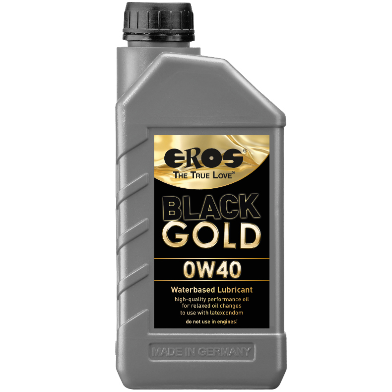 EROS - BLACK GOLD 0W40 WATERBASED LUBRICANT 1000 ML - Amore24