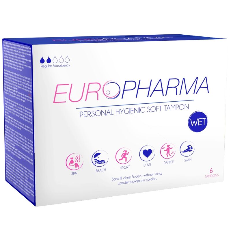 EUROPHARMA - ACTION TAMPONS 6 UNITS - Amore24