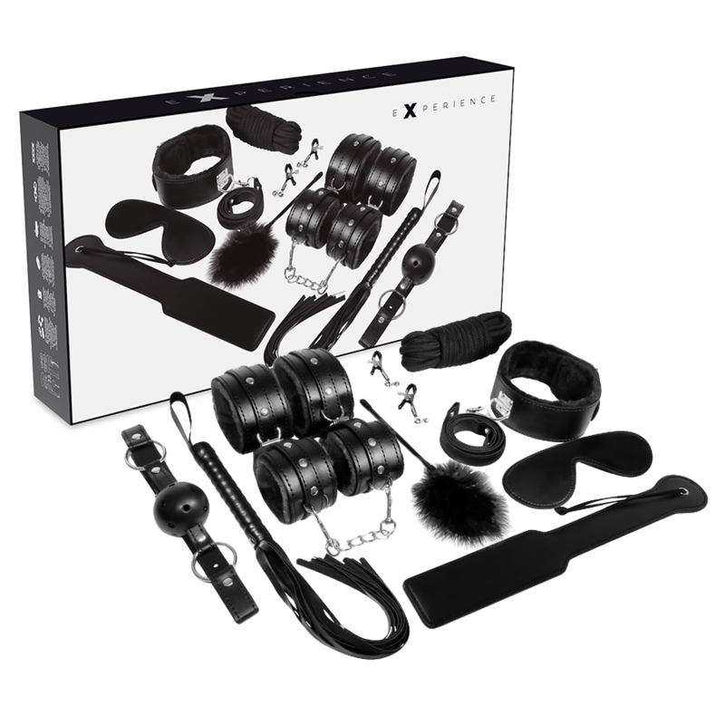 EXPERIENCE - BDSM FETISH KIT BLACK SERIES - Amore24