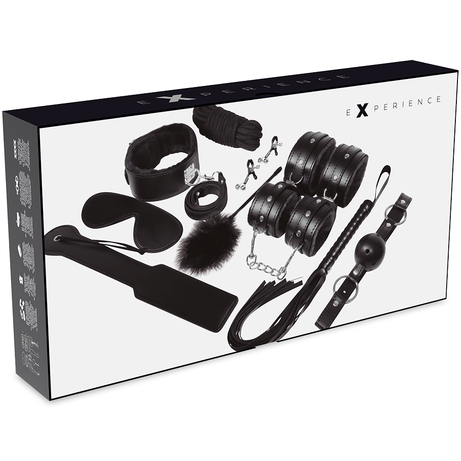 EXPERIENCE - BDSM FETISH KIT BLACK SERIES - Amore24