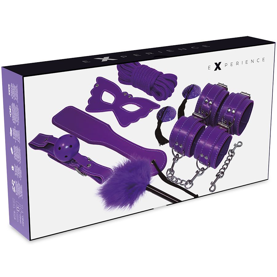 EXPERIENCE - BDSM FETISH KIT PURPLE SERIES - Amore24