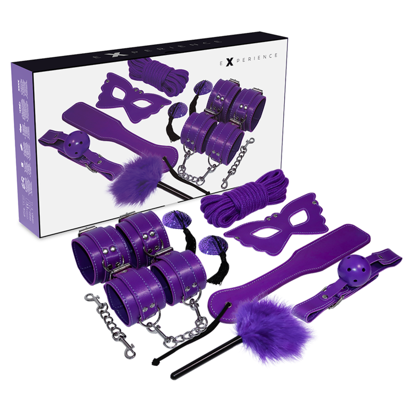 EXPERIENCE - BDSM FETISH KIT PURPLE SERIES - Amore24