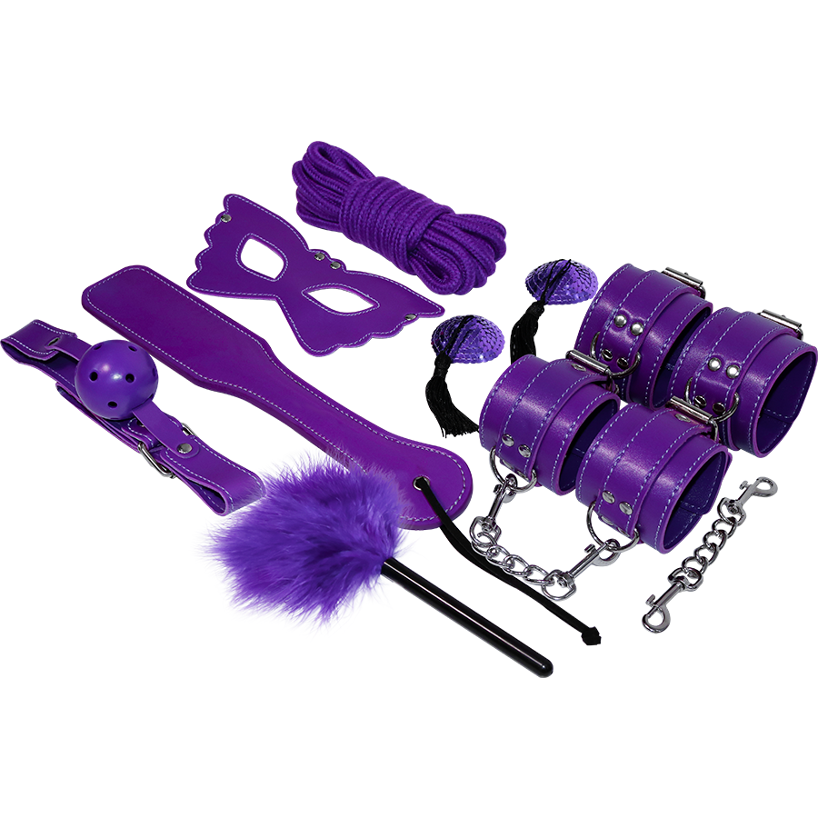 EXPERIENCE - BDSM FETISH KIT PURPLE SERIES - Amore24