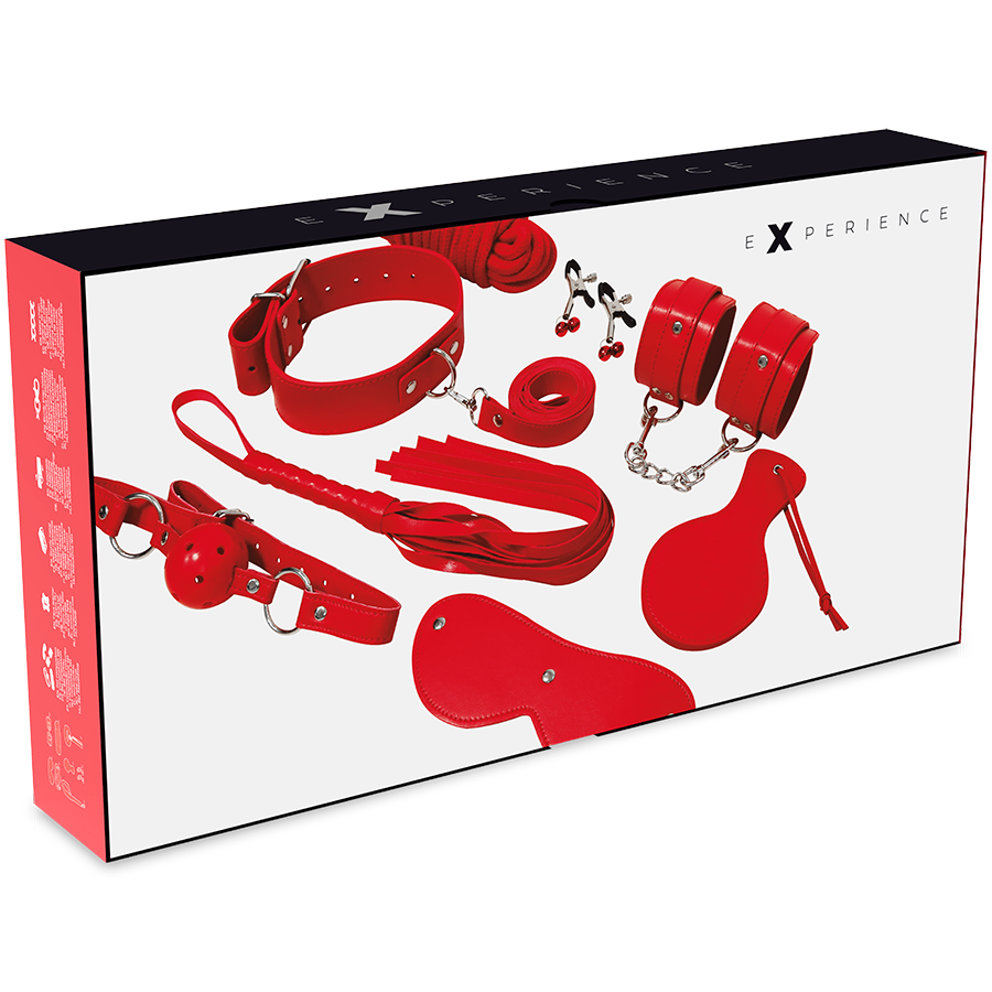 EXPERIENCE - BDSM FETISH KIT RED SERIES - Amore24
