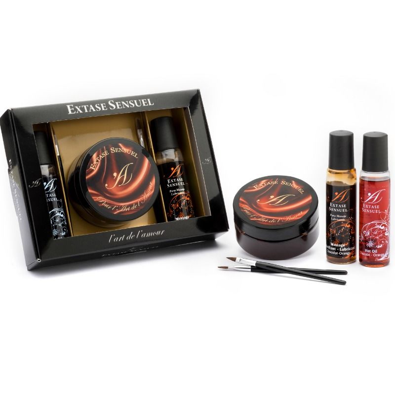 EXTASE SENSUAL - APHRODISIAC CHOCOLATE CHEST KIT - Amore24