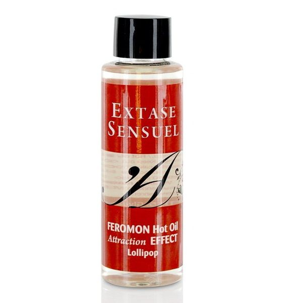 EXTASE SENSUAL - HEAT EFFECT MASSAGE OIL WITH PIRULET PHEROMONES 100 ML - Amore24