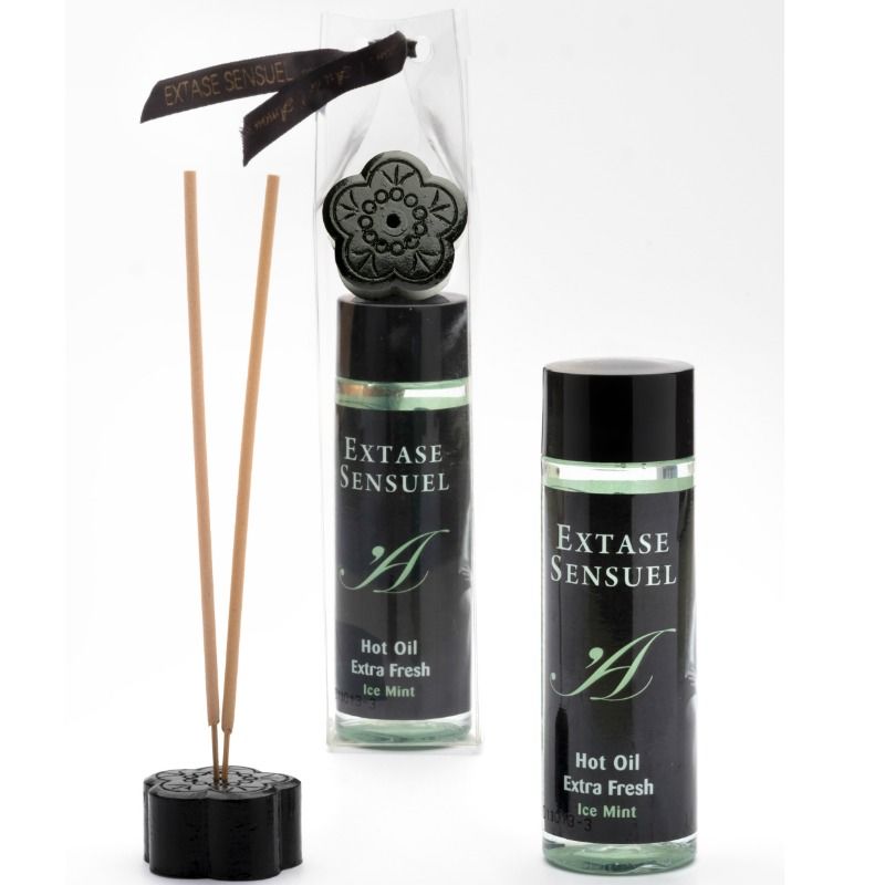 EXTASE SENSUAL - MASSAGE OIL WITH EXTRA FRESH ICE EFFECT 100 ML - Amore24