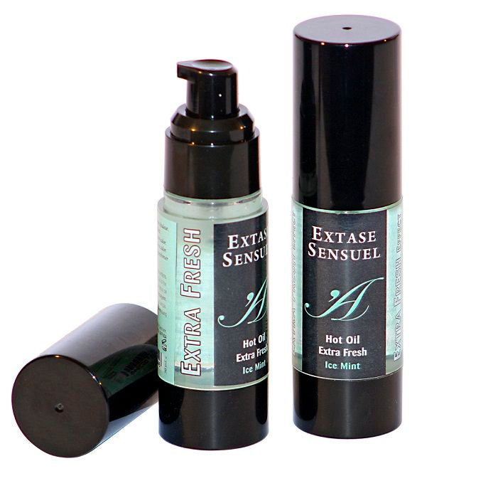 EXTASE SENSUAL - MASSAGE OIL WITH EXTRA FRESH ICE EFFECT 30 ML - Amore24