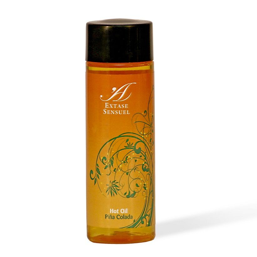 EXTASE SENSUAL - PIÑA COLADA HEAT STIMULATING OIL 100 ML - Amore24