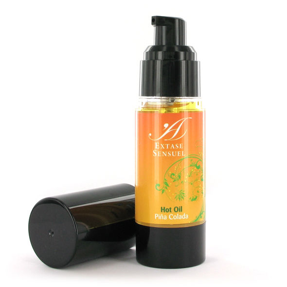 EXTASE SENSUAL - PIÑA COLADA HEAT STIMULATING OIL 30 ML - Amore24