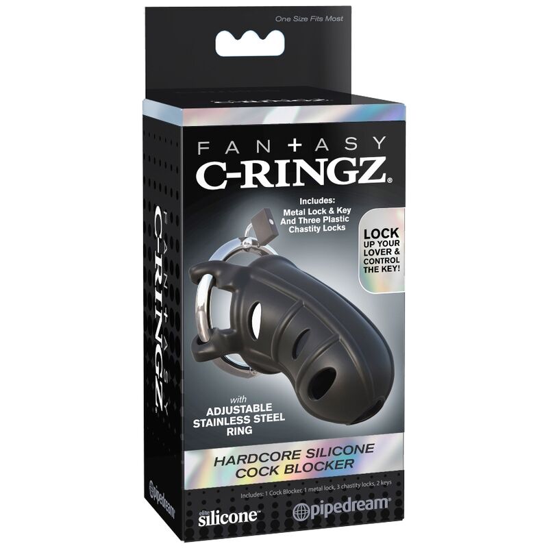 FANTASY C-RINGZ - EXTREME SILICONE COCK BLOCKER - Amore24